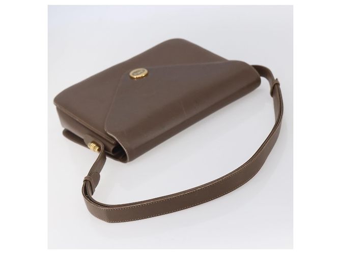 Borsa a Spalla in Pelle Beige Oro GUCCI 001 099 0622 Auth BA7974 D'oro - vista 7