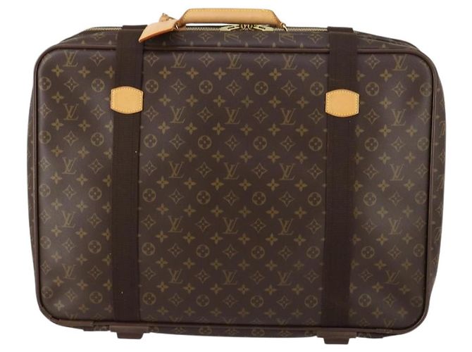 LOUIS VUITTON Borsa Boston Monogram Satellite 60 M23354 LV Auth bs29510 Monogramma - vista 13