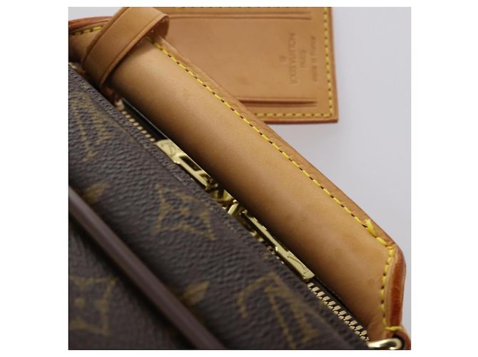 LOUIS VUITTON Borsa Boston Monogram Satellite 60 M23354 LV Auth bs29510 Monogramma - vista 14