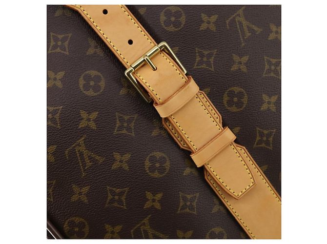 LOUIS VUITTON Borsa Boston Monogram Satellite 60 M23354 LV Auth bs29510 Monogramma - vista 19