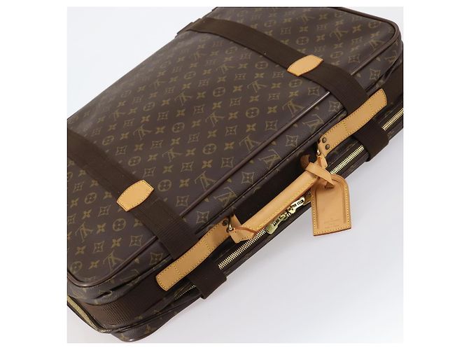 LOUIS VUITTON Borsa Boston Monogram Satellite 60 M23354 LV Auth bs29510 Monogramma - vista 6
