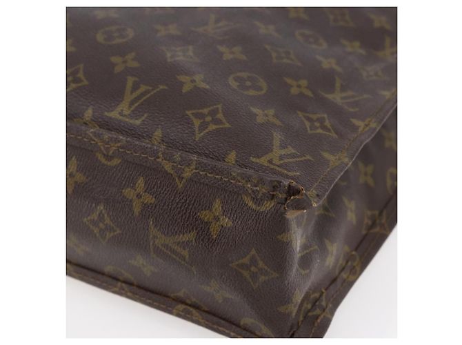 LOUIS VUITTON Borsa Sac Plat Monogram M51140 LV Auth 148311 Monogramma - vista 9