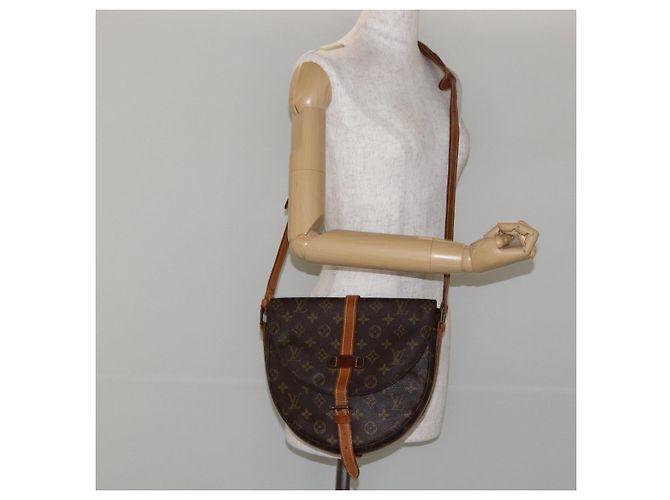 LOUIS VUITTON Borsa a Spalla Monogram Chantilly GM M51232 LV Auth 143454 Monogramma - vista 24