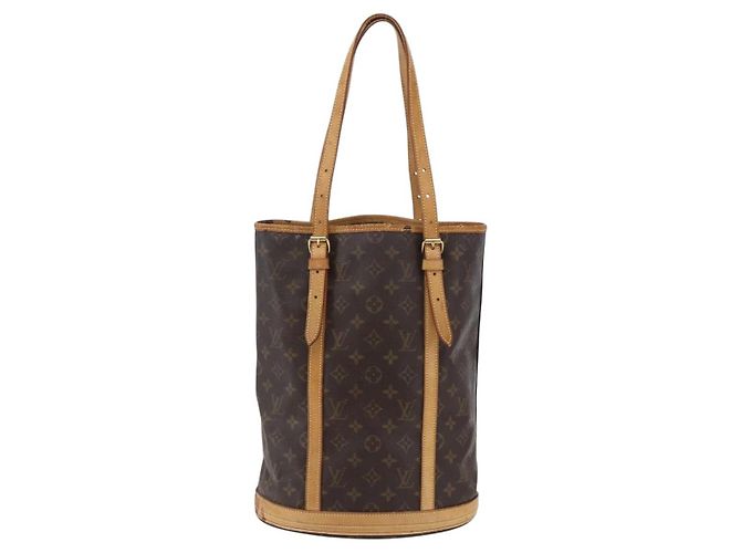 LOUIS VUITTON Borsa a Spalla Monogram Bucket GM M42236 LV Auth 145314 Monogramma - vista 13