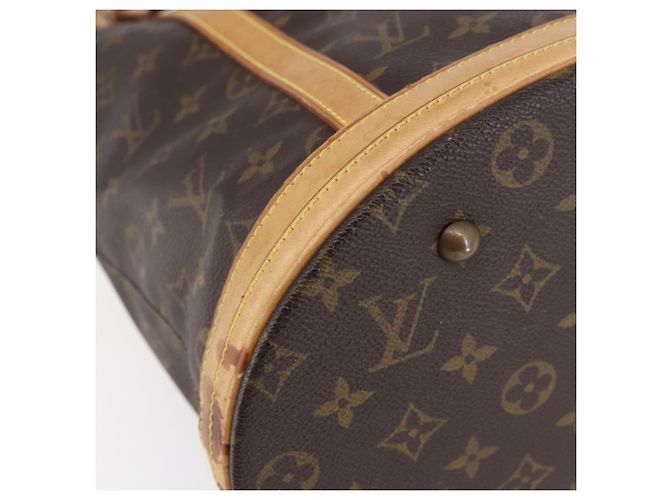 LOUIS VUITTON Borsa a Spalla Monogram Bucket GM M42236 LV Auth 145314 Monogramma - vista 15