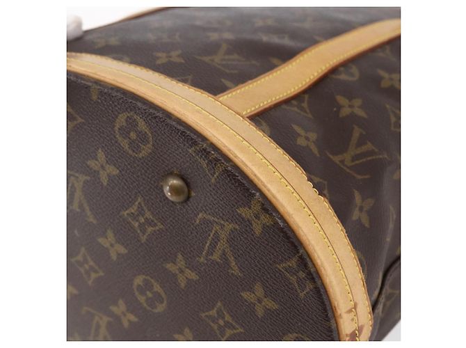 LOUIS VUITTON Borsa a Spalla Monogram Bucket GM M42236 LV Auth 145314 Monogramma - vista 16