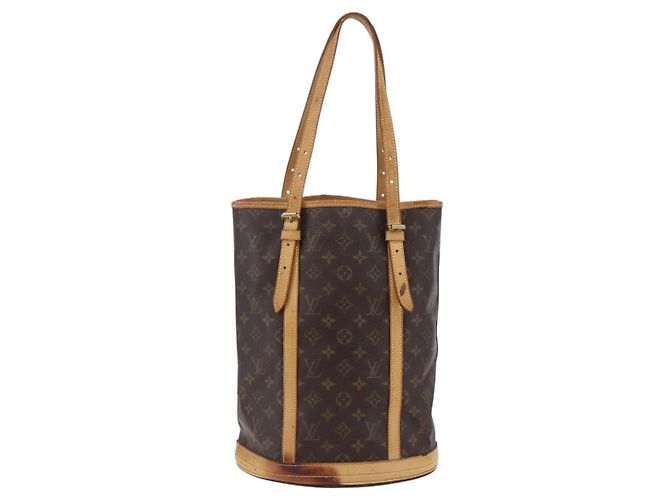 LOUIS VUITTON Borsa a Spalla Monogram Bucket GM M42236 LV Auth 145314 Monogramma - vista 2