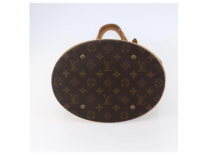 LOUIS VUITTON Borsa a Spalla Monogram Bucket GM M42236 LV Auth 145314 Monogramma - vista 5