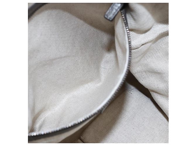 Borsa a spalla in pelle Gucci Soho con catena, tono argento, 326706 Auth yk19690 - vista 20