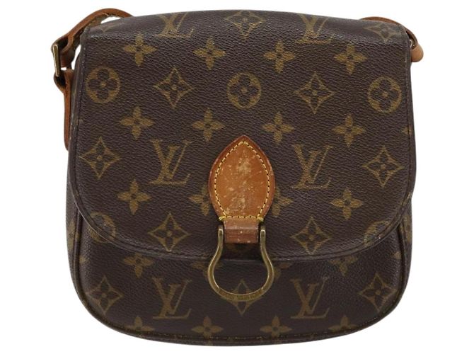 LOUIS VUITTON Borsa a Spalla Monogram Saint Cloud MM M51243 LV Auth 146797 Monogramma - vista 13