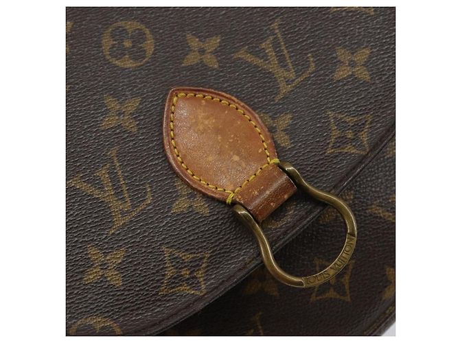 LOUIS VUITTON Borsa a Spalla Monogram Saint Cloud MM M51243 LV Auth 146797 Monogramma - vista 18