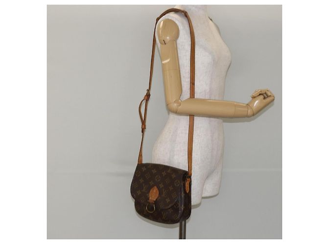 LOUIS VUITTON Borsa a Spalla Monogram Saint Cloud MM M51243 LV Auth 146797 Monogramma - vista 24