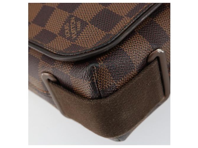 LOUIS VUITTON Borsa a Spalla Brooklyn PM Damier Ebene N51210 LV Auth 153139 - vista 14