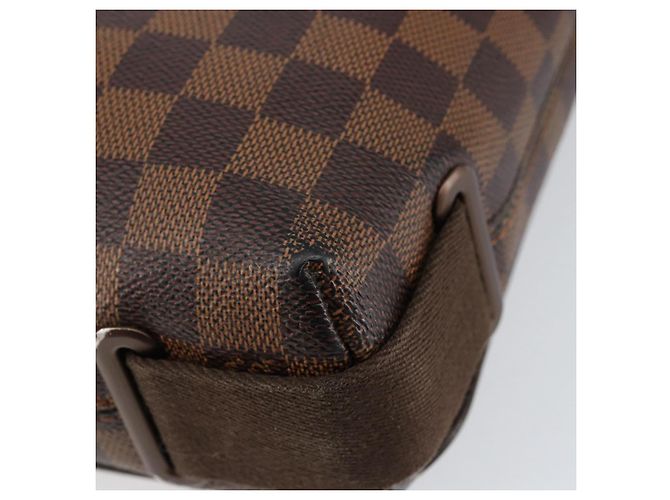 LOUIS VUITTON Borsa a Spalla Brooklyn PM Damier Ebene N51210 LV Auth 153139 - vista 15