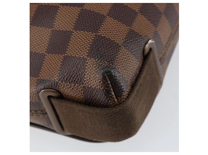 LOUIS VUITTON Borsa a Spalla Brooklyn PM Damier Ebene N51210 LV Auth 153139 - vista 16