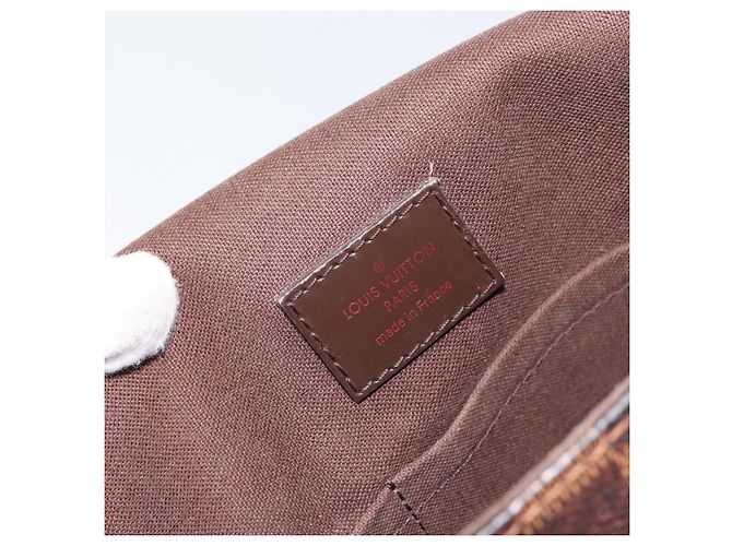 LOUIS VUITTON Borsa a Spalla Brooklyn PM Damier Ebene N51210 LV Auth 153139 - vista 18