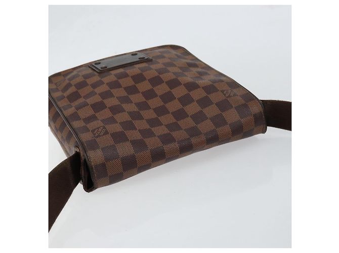 LOUIS VUITTON Borsa a Spalla Brooklyn PM Damier Ebene N51210 LV Auth 153139 - vista 6