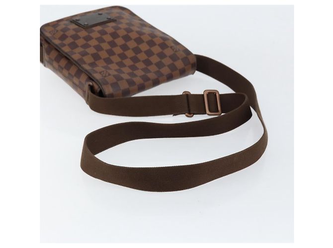 LOUIS VUITTON Borsa a Spalla Brooklyn PM Damier Ebene N51210 LV Auth 153139 - vista 7