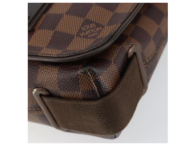 LOUIS VUITTON Borsa a Spalla Brooklyn PM Damier Ebene N51210 LV Auth 153139 - vista 9