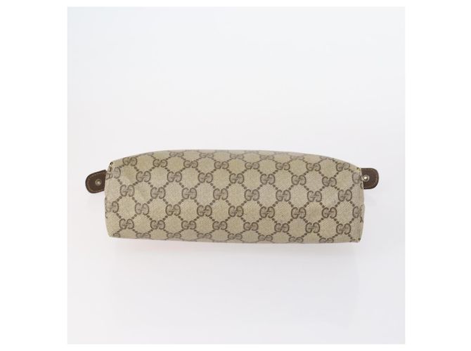 Pochette GUCCI GG Canvas Supreme 3 Set Rosa Nero Beige Auth bs30861 - vista 6