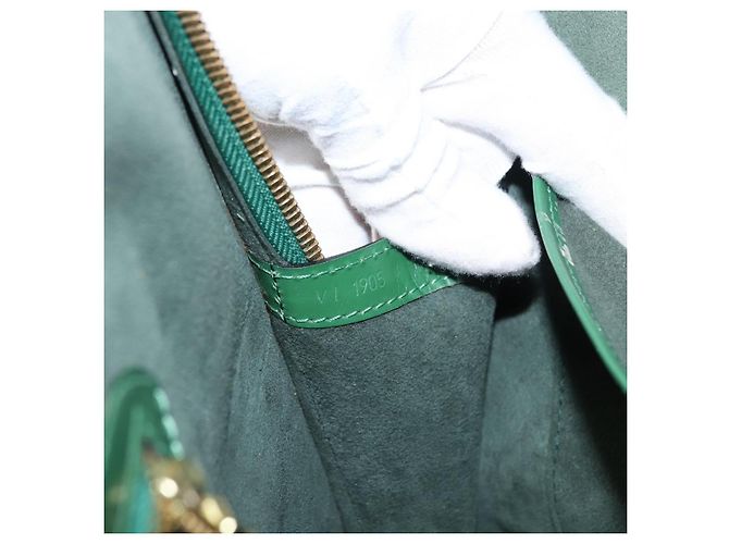 LOUIS VUITTON Borsa a Spalla Epi Lussac Verde M52284 LV Auth 153890 - vista 12