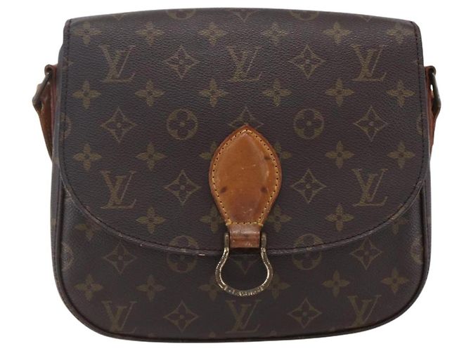 LOUIS VUITTON Monogram Saint Cloud GM Schultertasche M51242 LV Auth 152680 Monogramm - Ansicht 13