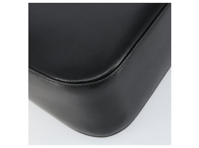 Gancini Schultertasche aus Leder Schwarz Gold Auth BA8397 von Salvatore Ferragamo Golden - Ansicht 14