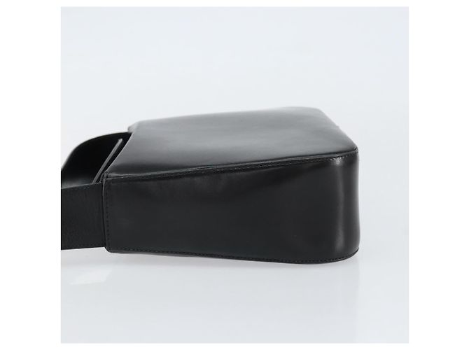 Gancini Schultertasche aus Leder Schwarz Gold Auth BA8397 von Salvatore Ferragamo Golden - Ansicht 4