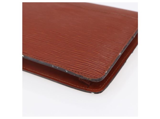 LOUIS VUITTON Clutch Montaigne 23 Epi Marrone M52663 LV Auth BA8329 - vista 15