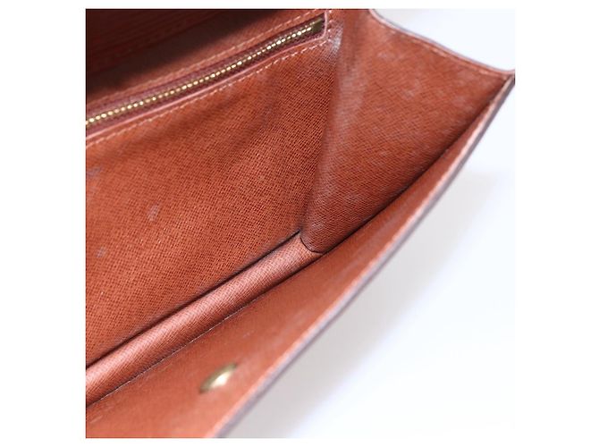 LOUIS VUITTON Clutch Montaigne 23 Epi Marrone M52663 LV Auth BA8329 - vista 19