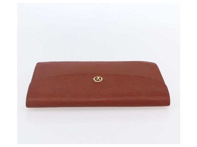LOUIS VUITTON Clutch Montaigne 23 Epi Marrone M52663 LV Auth BA8329 - vista 5