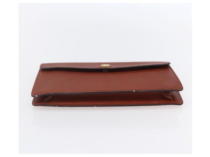 LOUIS VUITTON Clutch Montaigne 23 Epi Marrone M52663 LV Auth BA8329 - vista 6