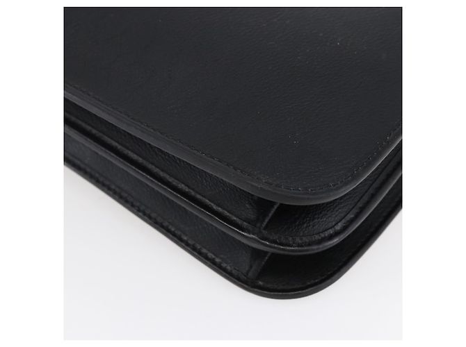 Borsa a spalla in tela a nido d'ape PVC nera e oro Christian Dior Auth ka361 Nero D'oro - vista 15