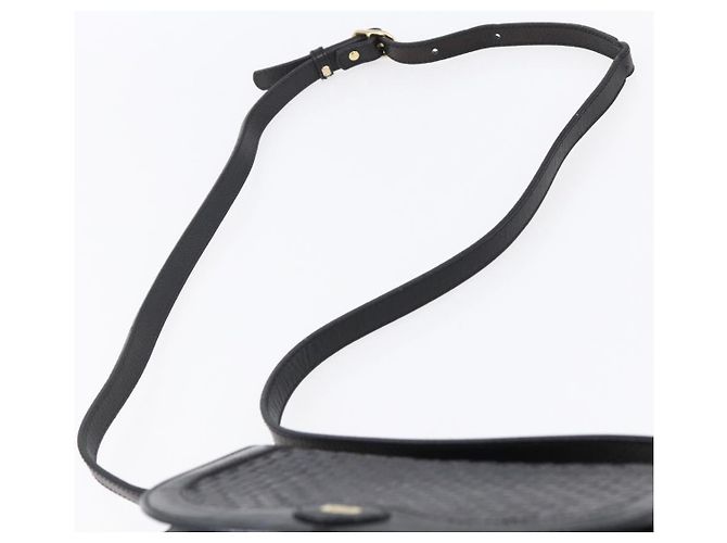 BALLY Borsa a Spalla in Pelle Nera e Oro Auth 153489 Nero D'oro - vista 8