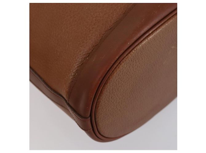 Borsa a Spalla in Pelle e Tela Burberry 2 Pezzi Beige Marrone Auth bs31058 - vista 16