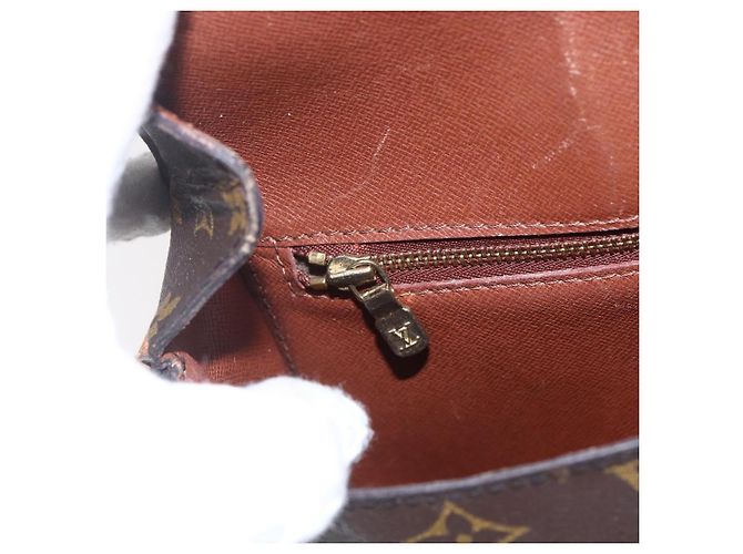 LOUIS VUITTON Borsa a Spalla Monogram Saint Cloud GM M51242 LV Auth BA8284 Monogramma - vista 24