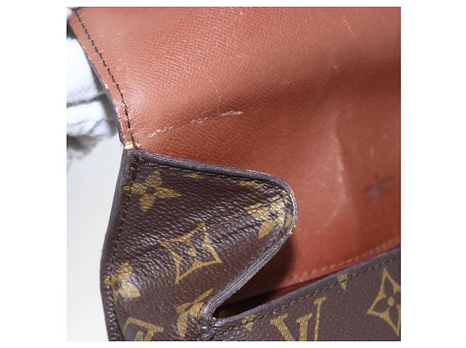 LOUIS VUITTON Borsa a Spalla Monogram Saint Cloud GM M51242 LV Auth BA8284 Monogramma - vista 9