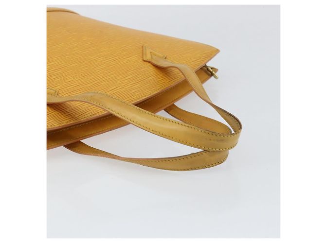 LOUIS VUITTON Borsa a Mano Epi Saint Jacques Gialla M52279 LV Auth 153084 Giallo - vista 7