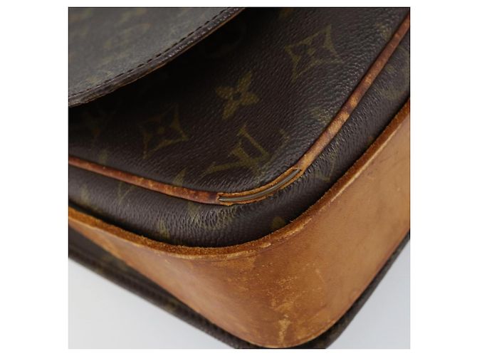 LOUIS VUITTON Borsa a Spalla Monogram Cartouchiere GM M51252 LV Auth ka400 Monogramma - vista 16