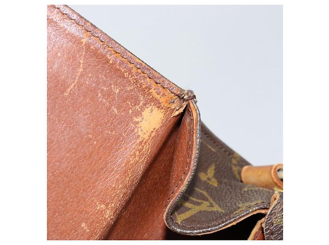 LOUIS VUITTON Borsa a Spalla Monogram Cartouchiere GM M51252 LV Auth ka400 Monogramma - vista 22