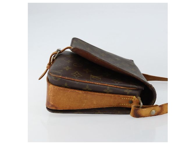LOUIS VUITTON Borsa a Spalla Monogram Cartouchiere GM M51252 LV Auth ka400 Monogramma - vista 3