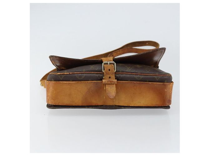 LOUIS VUITTON Borsa a Spalla Monogram Cartouchiere GM M51252 LV Auth ka400 Monogramma - vista 5