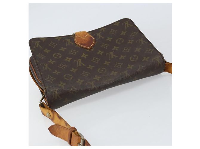 LOUIS VUITTON Borsa a Spalla Monogram Cartouchiere GM M51252 LV Auth ka400 Monogramma - vista 6