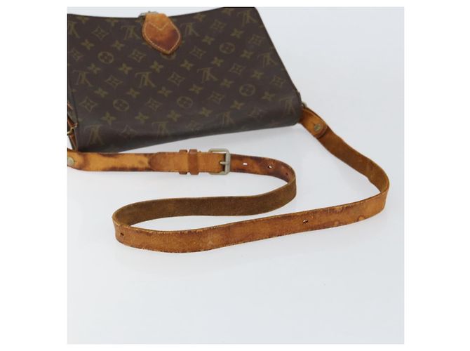 LOUIS VUITTON Borsa a Spalla Monogram Cartouchiere GM M51252 LV Auth ka400 Monogramma - vista 7