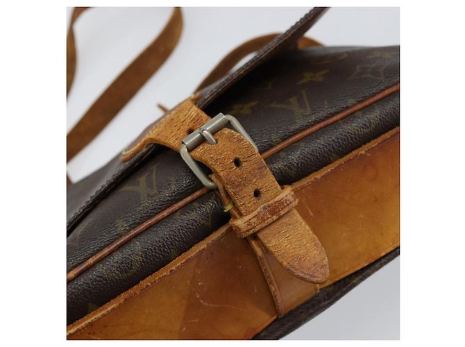LOUIS VUITTON Borsa a Spalla Monogram Cartouchiere GM M51252 LV Auth ka400 Monogramma - vista 9