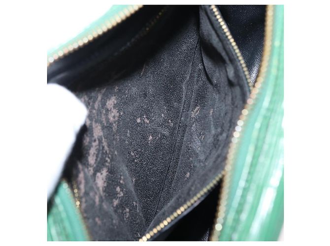 LOUIS VUITTON Sac à épaule Epi Jeune Fille MM Vert M52154 LV Auth 153917 - vue 11
