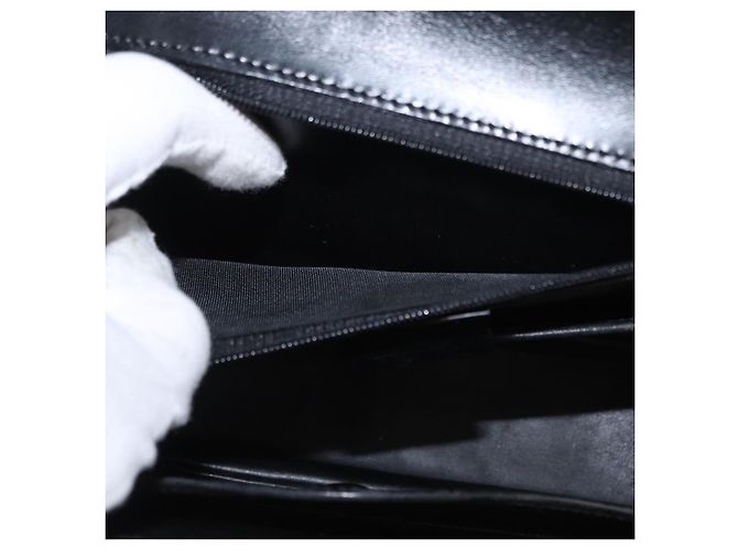 GUCCI Handtasche aus Wildleder schwarz Auth 153123 - Ansicht 24