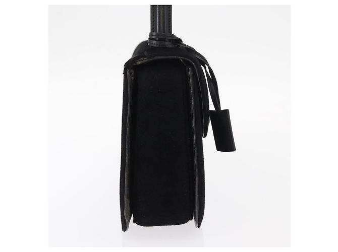 GUCCI Handtasche aus Wildleder schwarz Auth 153123 - Ansicht 5