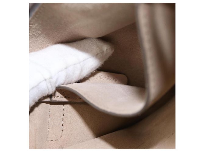 Chloé Borsa a Spalla Chloe Fay in Pelle Scamosciata Beige Oro Auth gh1321 D'oro - vista 12