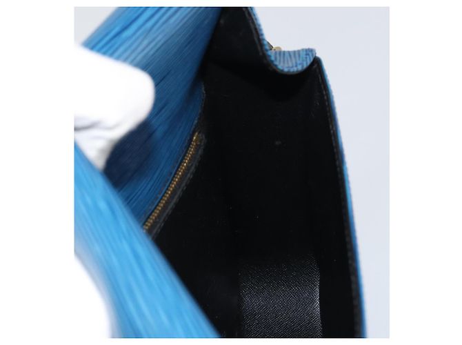LOUIS VUITTON Borsa a Spalla Epi Saint Cloud GM Blu Toledo M52195 LV Auth ep12333 - vista 23